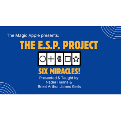 The ESP Project by Nader Hanna and Brent Geris (Blue) wwww.magiedirecte.com