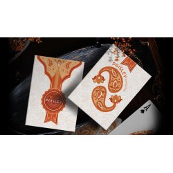 Paisley Ton sur Ton Poudre Orange workers Deck wwww.magiedirecte.com