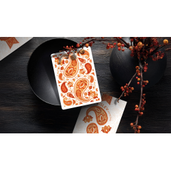 Paisley Ton sur Ton Poudre Orange workers Deck wwww.magiedirecte.com