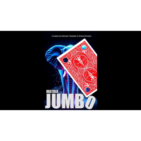 Matrix Revolution Jumbo (Blue) by Mickael Chatelain wwww.magiedirecte.com
