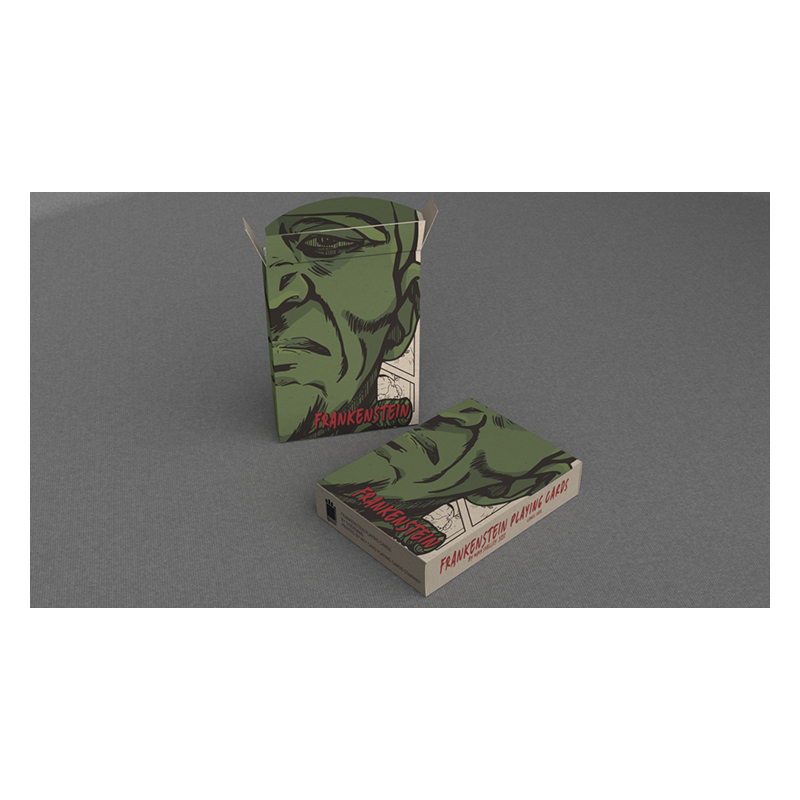 Frankenstein Series Comic Edition (Gilded) Playing Cards wwww.magiedirecte.com