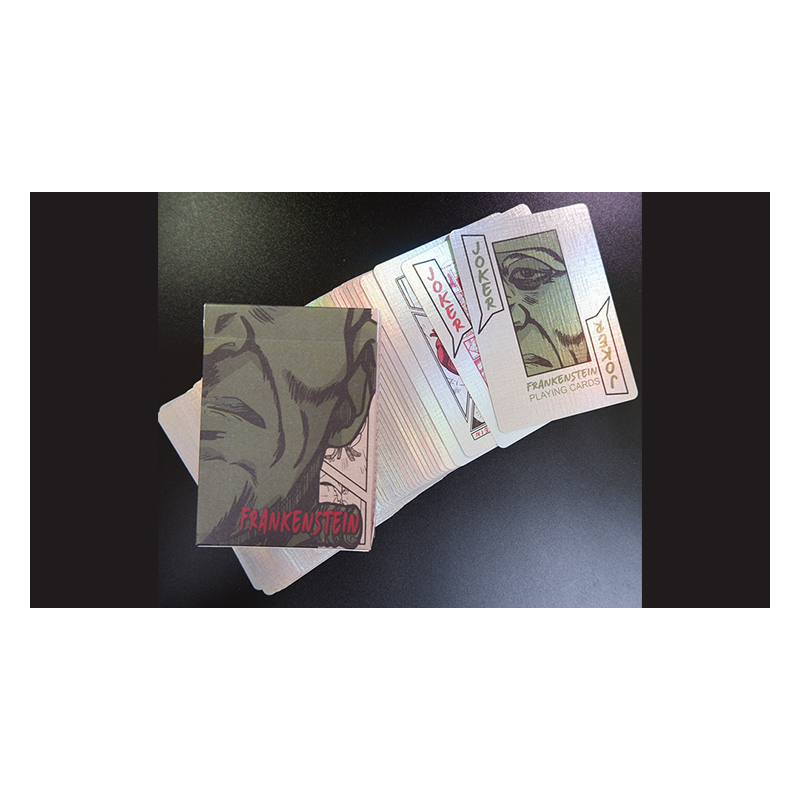 Frankenstein Series Holographic Comic Edition (Gilded) Playing Cards wwww.magiedirecte.com
