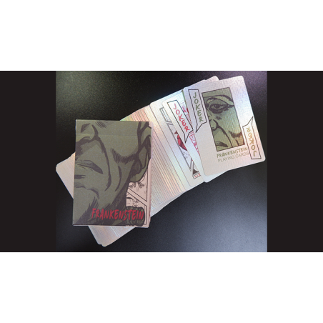 Frankenstein Series Holographic Comic Edition (Gilded) Playing Cards wwww.magiedirecte.com