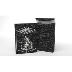 Schrodinger's Cat: Quantum Gilded Dead Black Playing Cards wwww.magiedirecte.com