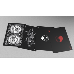 Schrodinger's Cat: Quantum Gilded Dead Black Playing Cards wwww.magiedirecte.com
