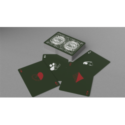 Schrodinger's Cat: Alive Green Edition Playing Cards wwww.magiedirecte.com