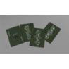 Schrodinger's Cat: Alive Green Edition Playing Cards wwww.magiedirecte.com