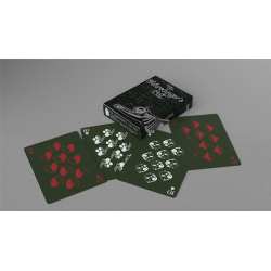 Schrodinger's Cat: Alive Green Edition Playing Cards wwww.magiedirecte.com