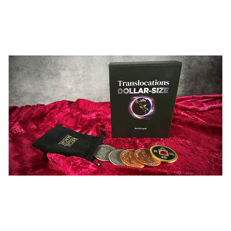 Translocations DOLLAR-SIZED by David Regal wwww.magiedirecte.com