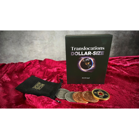 Translocations DOLLAR-SIZED by David Regal wwww.magiedirecte.com