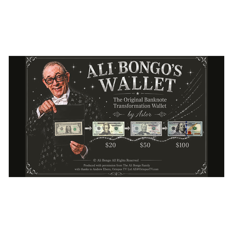 Ali Bongo's Wallet (Brown) by Astor