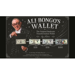 Ali Bongo's Wallet (Black) by Astor wwww.magiedirecte.com