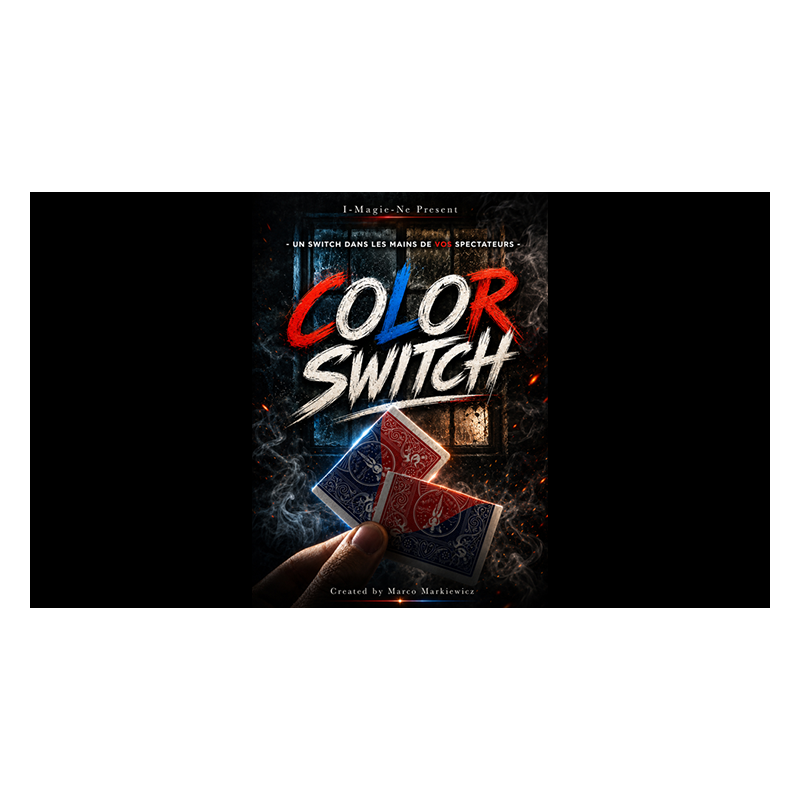 Color Switch (Red) by Marco Markiewicz wwww.magiedirecte.com