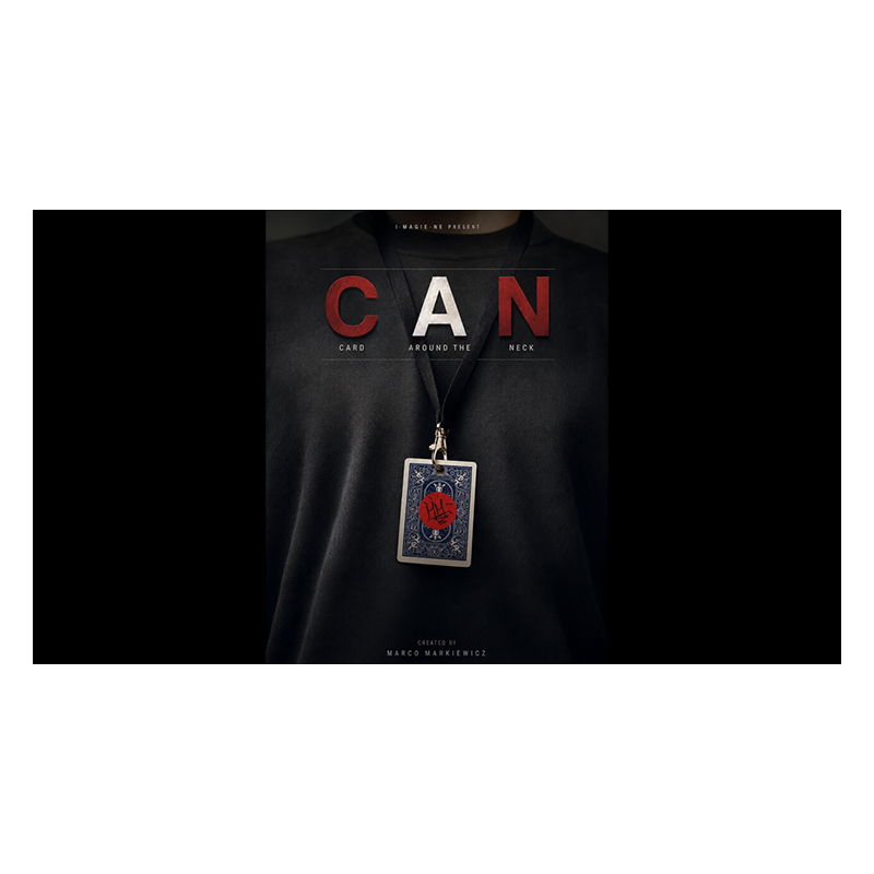 CAN: Card Around the Neck (Red) by Marco Markiewicz wwww.magiedirecte.com