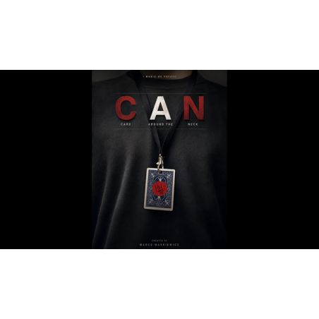 CAN: Card Around the Neck (Red) by Marco Markiewicz wwww.magiedirecte.com