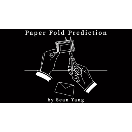 Paper Fold Prediction by Sean Yang - Tour de magie wwww.magiedirecte.com