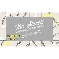 The Streets (Boston Map) by John Archer and Vanishing Inc. - Trick wwww.magiedirecte.com