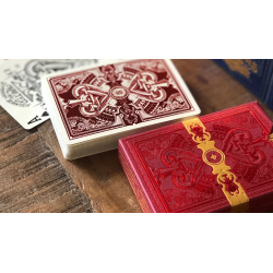 The Parlour Playing Cards (Rouge) wwww.magiedirecte.com
