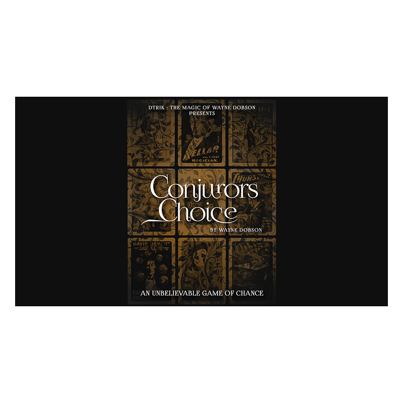 Conjuror's Choice (Gimmicks and Online Instructions) by Wayne Dobson - Trick wwww.magiedirecte.com