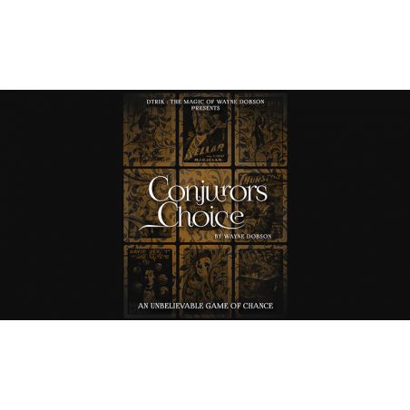 Conjuror's Choice (Gimmicks and Online Instructions) by Wayne Dobson - Trick wwww.magiedirecte.com