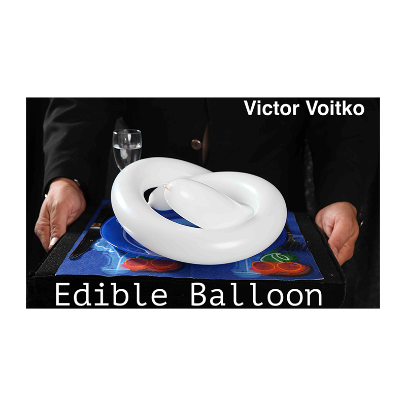 Edible Balloon by Victor Voitko (Gimmick and Online Instructions) - Trick wwww.magiedirecte.com