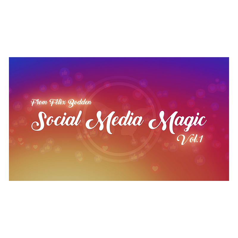 Social Media Magic Volume 1 (DVD and Gimmicks) by Felix Bodden - DVD wwww.magiedirecte.com