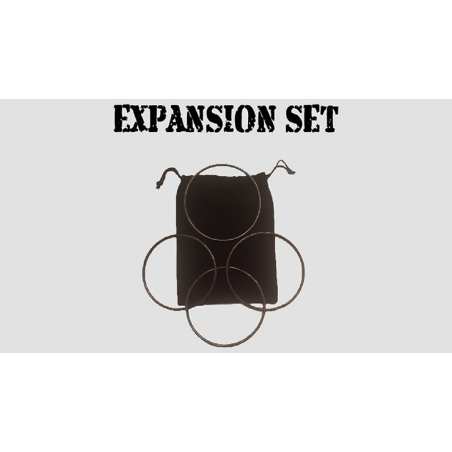 Expansion Set in Dark Black (Gimmick and Online Instructions) by Matthew Garrett - Trick wwww.magiedirecte.com