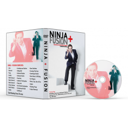 Ninja+ Fusion in Black Chrome (With Online Instructions) by Matthew Garrett & Brian Caswell - Trick wwww.magiedirecte.com