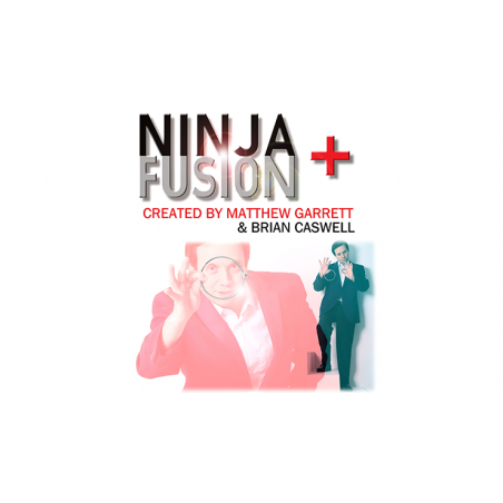 Ninja+ Fusion in Dark Black (With Online Instructions) by Matthew Garrett & Brian Caswell - Trick wwww.magiedirecte.com