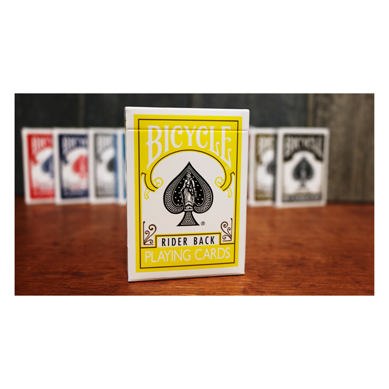 Bicycle Jaune Cartes à Jouer  by US Playing Card wwww.magiedirecte.com