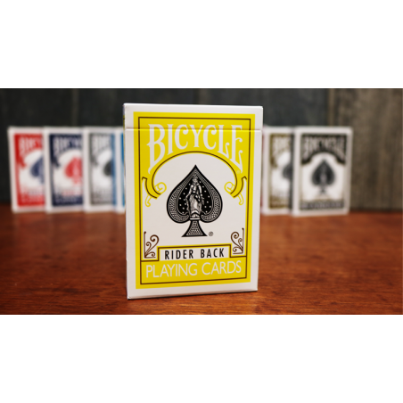 Bicycle Jaune Cartes à Jouer  by US Playing Card wwww.magiedirecte.com