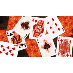 Tulip Playing Cards (Orange) wwww.magiedirecte.com