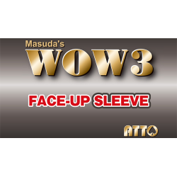 WOW 3 Face-Up Sleeve by Katsura Masuda - Accessoire Magie wwww.magiedirecte.com
