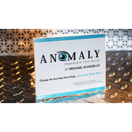Anomaly (Gimmicks and Online Instruction) by Michael Scanzello - Trick wwww.magiedirecte.com