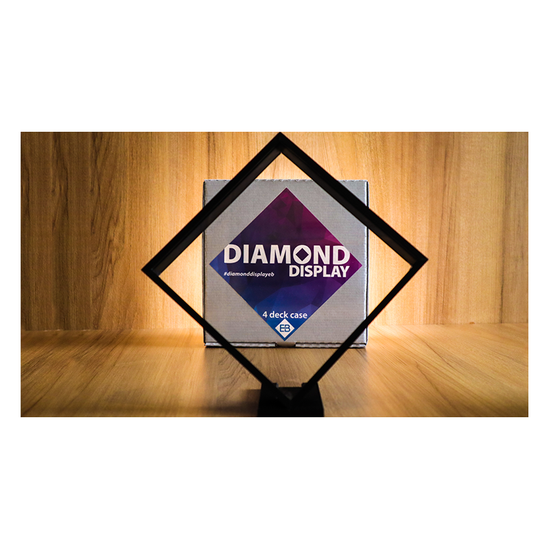 Diamond Display - 4 Playing Card Case by EB wwww.magiedirecte.com