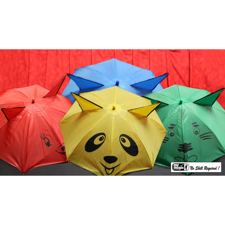 Umbrellas from Handkerchief by Mr. Magic - Tour de Magie wwww.magiedirecte.com