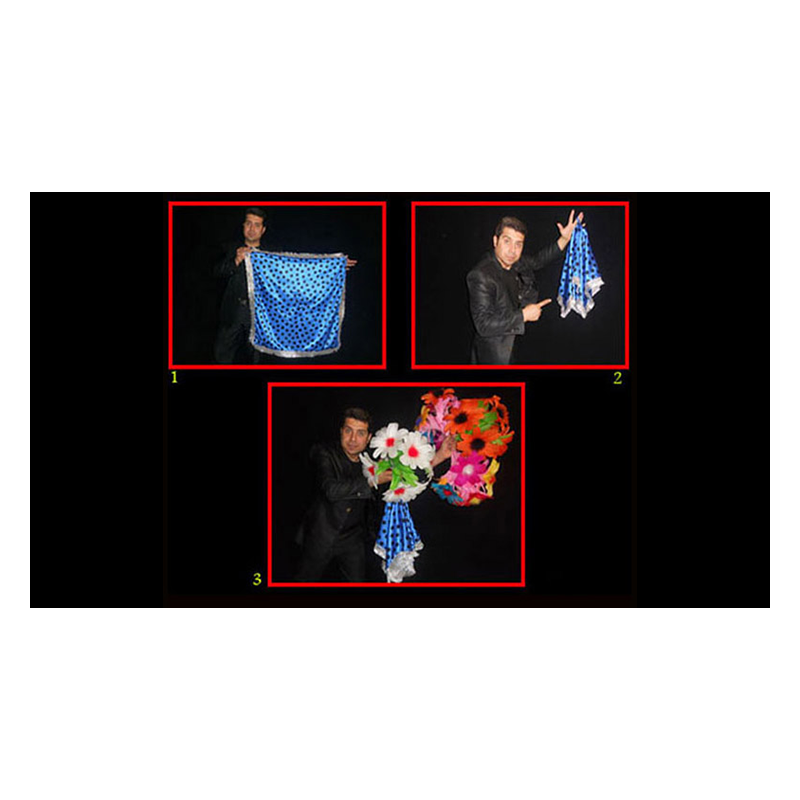 Appearing Bouquets from Hank (4) by Black Magic - Trick wwww.magiedirecte.com