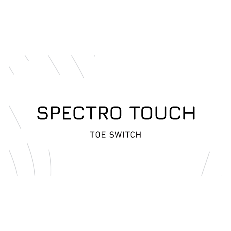Spectro Touch Toe Switch by Joao Miranda and Pierre Velarde wwww.magiedirecte.com