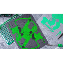 Circuit (Green) Playing Cards by Elephant Playing Cards wwww.magiedirecte.com