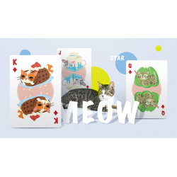Meow Star (Knitted Sweater) Playing Cards by Bocopo wwww.magiedirecte.com