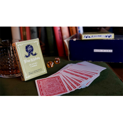 Blue Ribbon Playing Cards (Red) wwww.magiedirecte.com