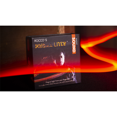 Rocco's Prisma Lites SOUND Pair (Magic/Red) - Trick wwww.magiedirecte.com