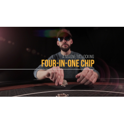 The Hold'Em Chip (Gimmicks and Online Instructions) by Matthew Wright - Trick wwww.magiedirecte.com