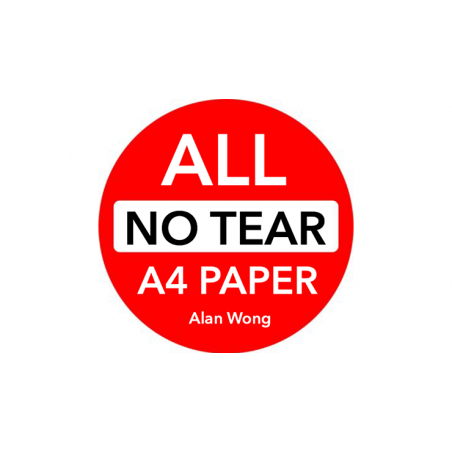No Tear Pad (Extra Large, 8.5 X 11.5 ") ALL No Tear by Alan Wong - Trick wwww.magiedirecte.com