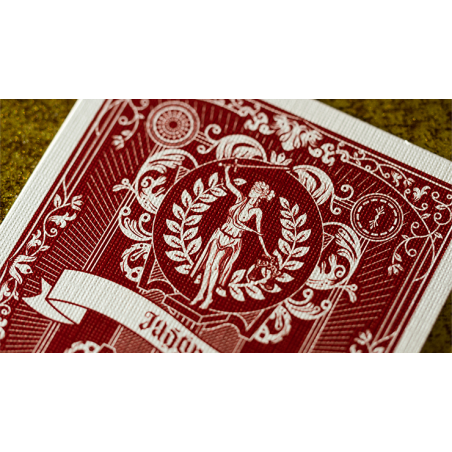 Justice (Red) Playing Cards wwww.magiedirecte.com