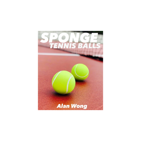 Sponge Tennis Balls (3 pk.) by Alan Wong - Trick wwww.magiedirecte.com