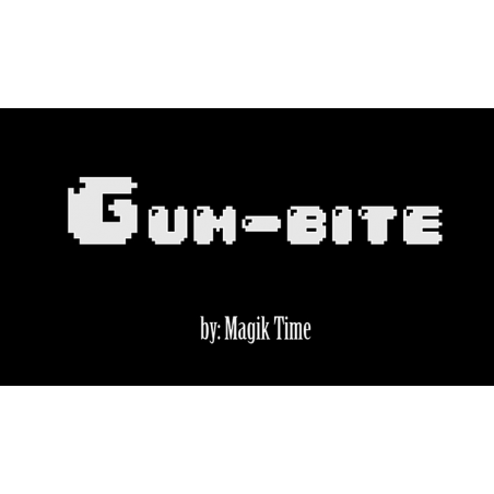 GUMBITE (Gimmick and Online Instructions) by Magik Time and Alex Aparicio - Trick wwww.magiedirecte.com
