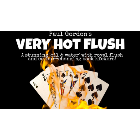 Very Hot Flush by Paul Gordon (Gimmick and Online Instructions) - Trick wwww.magiedirecte.com