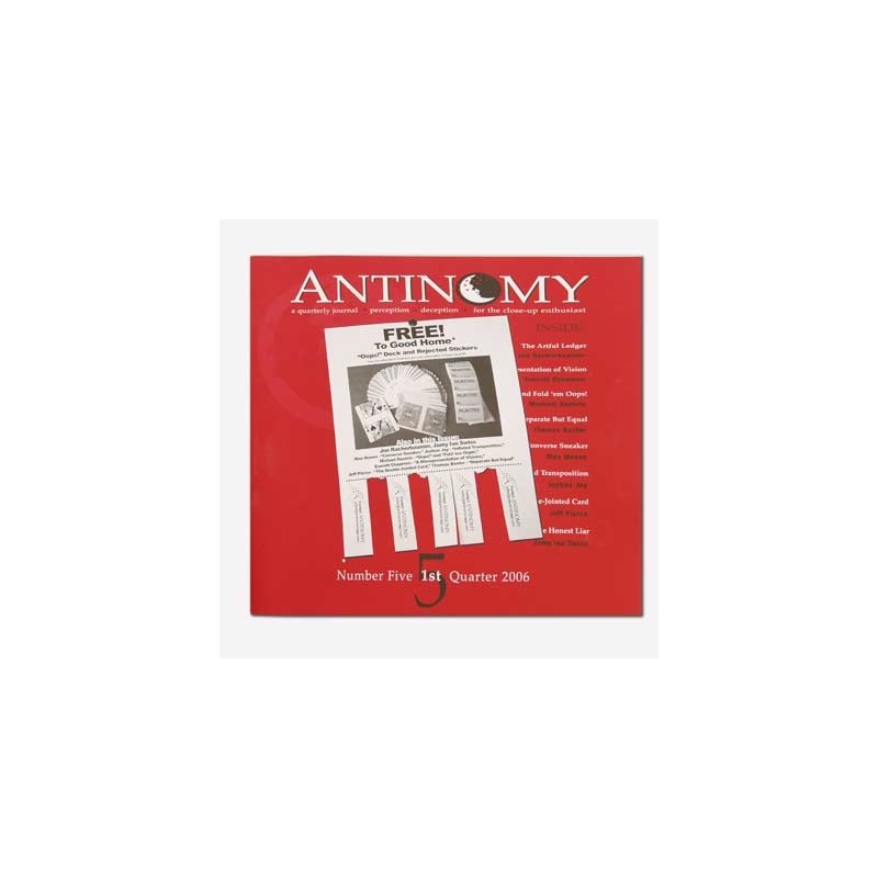 Antinomy Magazine 5 - Book wwww.magiedirecte.com