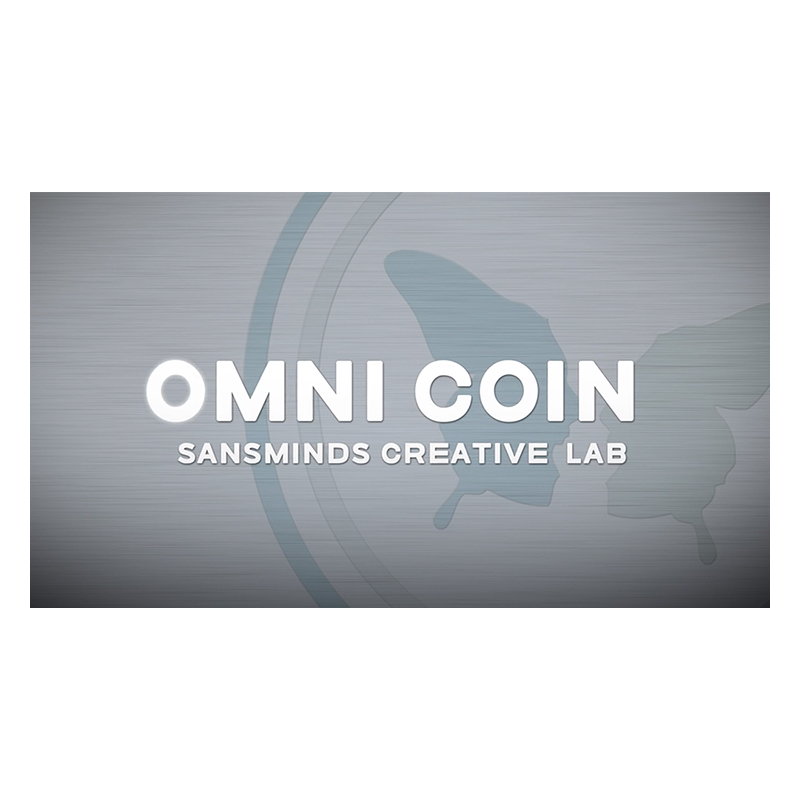Limited Edition Omni Coin UK version (DVD and Gimmicks) by SansMinds Creative Lab - Trick wwww.magiedirecte.com